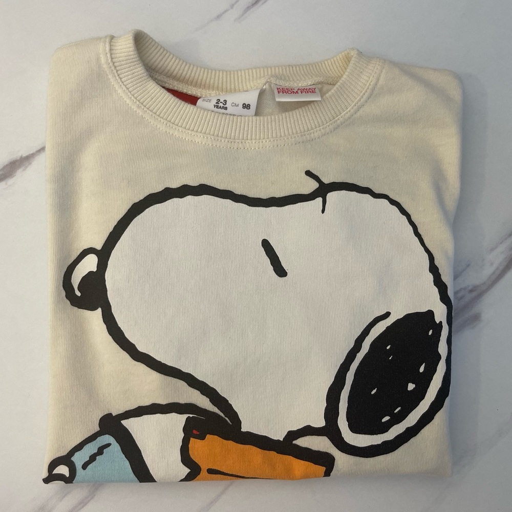 LS Snoopy Tee l Zara